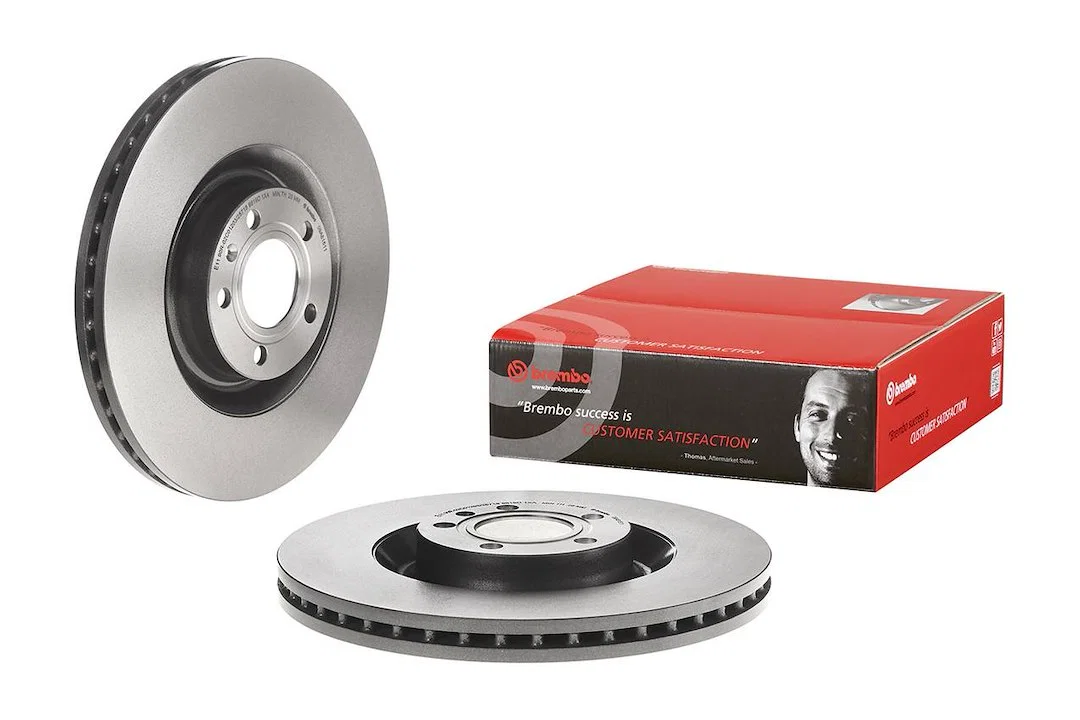 09A81511C02 – BREMBO Brake Rotor, Vented One Piece Design Wheel Bolt Pattern 5 x 112 Millimeter 345 Millimeter Diamet...